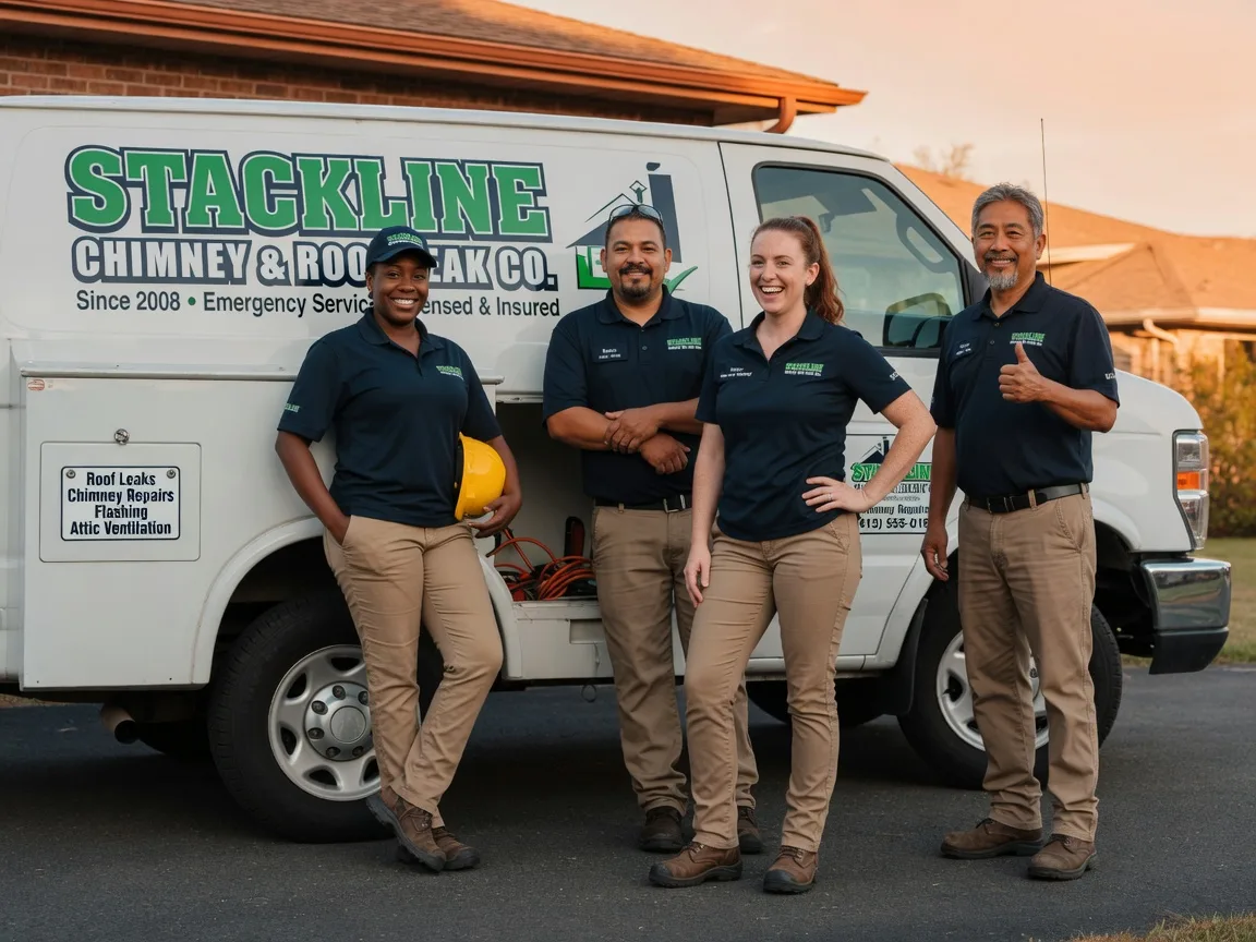 Chimney flashing repair company in Carbon Cliff, IL